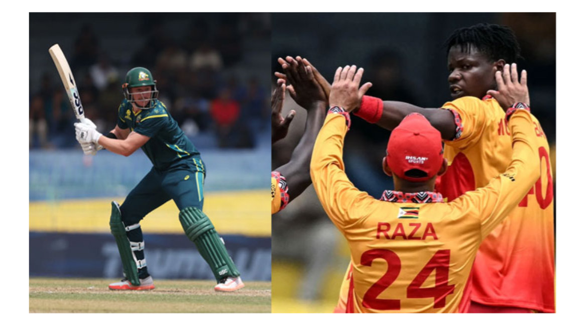 ٹی ٹوئنٹی ورلڈکپ: زمبابوے نے سابق چیمپئن آسٹریلیا کو 23 رنز سے ہرادیا