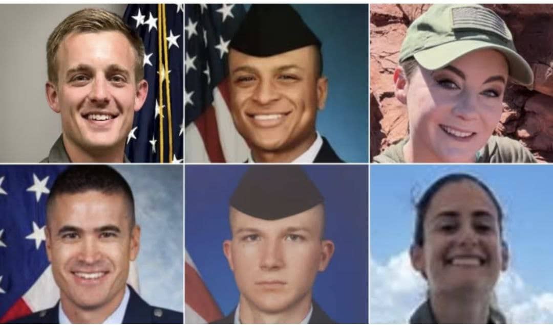  عراق میں طیارہ حادثہ، 6 امریکی اہلکاروں کی شناخت ظاہر