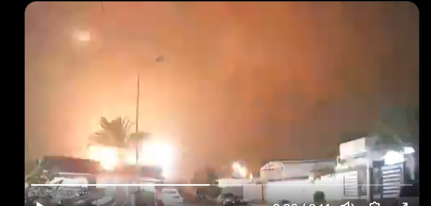 بغداد ایئرپورٹ پر راکٹ حملہ، پانچ افراد زخمی