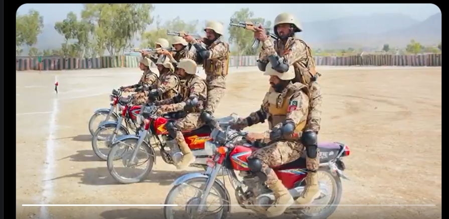 ایف سی بلوچستان (ساؤتھ) ٹریننگ سینٹر  میں اسپیشل آپریشن ونگ کی پاسنگ آؤٹ پریڈ