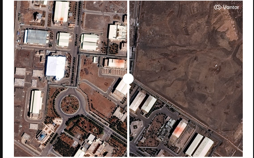 US-Israeli strikes hit Iranian nuclear site, state media says