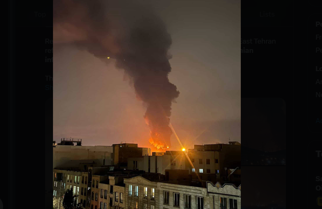 ایران کےدبئی اور عراق میں ڈرون حملے