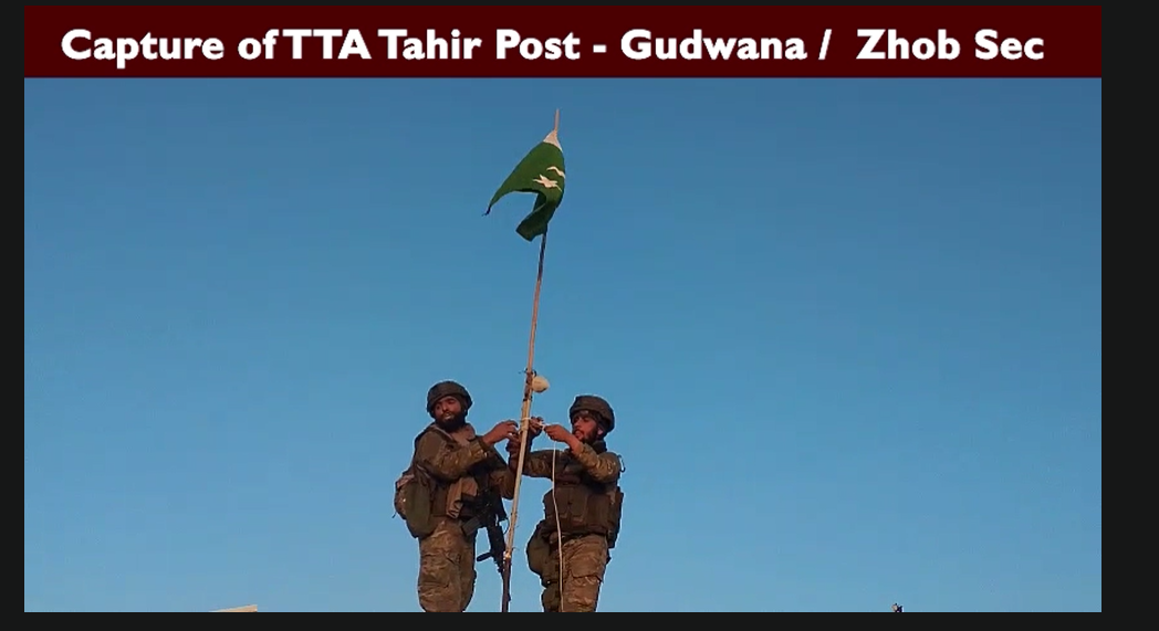 ایف سی بلوچستان نارتھ  نے دشمن کی  ابو طاہر  پوسٹ پر مکمل کنٹرول حاصل کرلیا