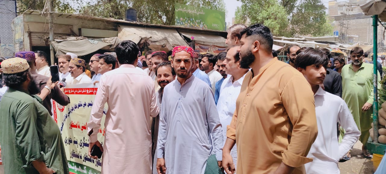 گھوٹکی میں بدامنی کے خلاف شہری اتحاد کی ریلی، بہتر پولیس تعیناتی کا مطالبہ