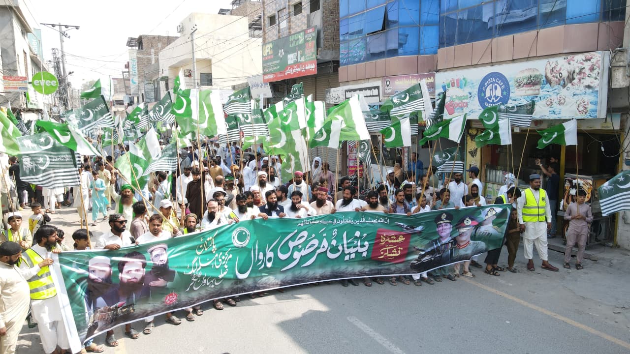 معرکہ حق، عشرہ تشکر،ملک بھر میں خطبات جمعہ میں بنیان مرصوص موضوع
